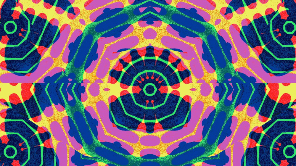 Image 'reflets &mdash; msg &mdash; abstract circular 1 4 3'.