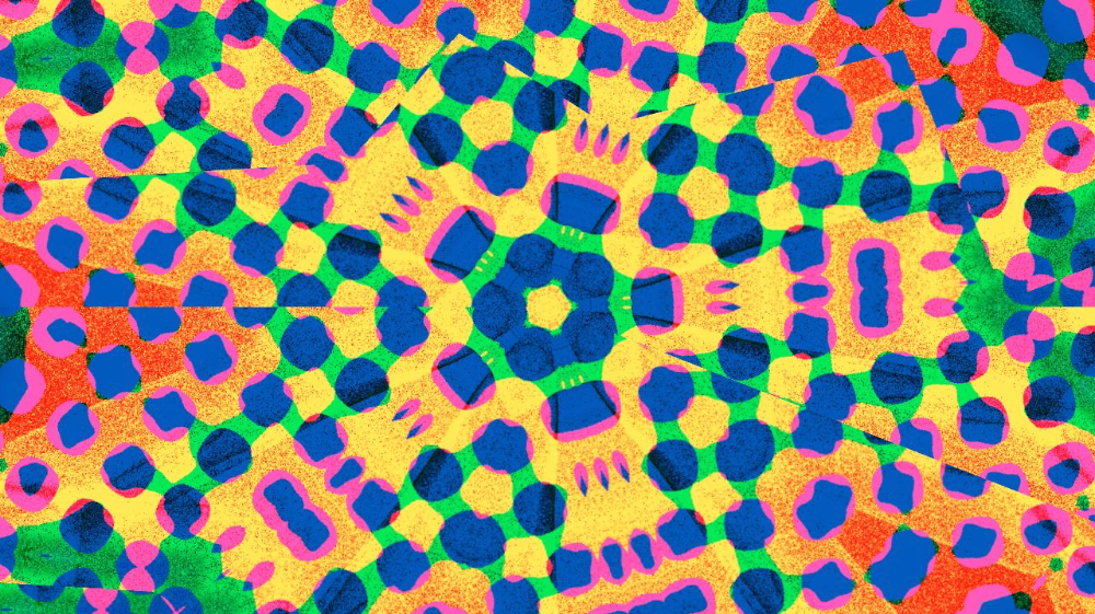 Image 'reflets &mdash; msg &mdash; abstract circular 1 4 5'.