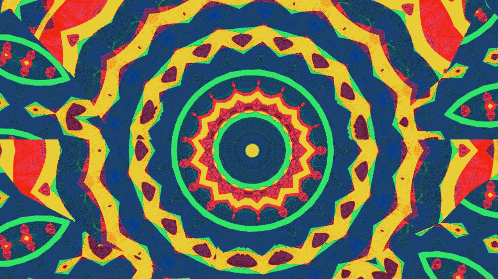 Image 'reflets &mdash; msg &mdash; abstract circular 1 4 8'.