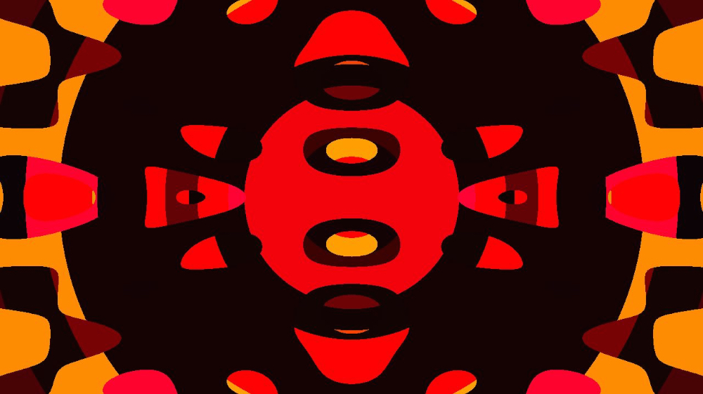 Image 'reflets &mdash; msg &mdash; abstract circular 1 6 8'.