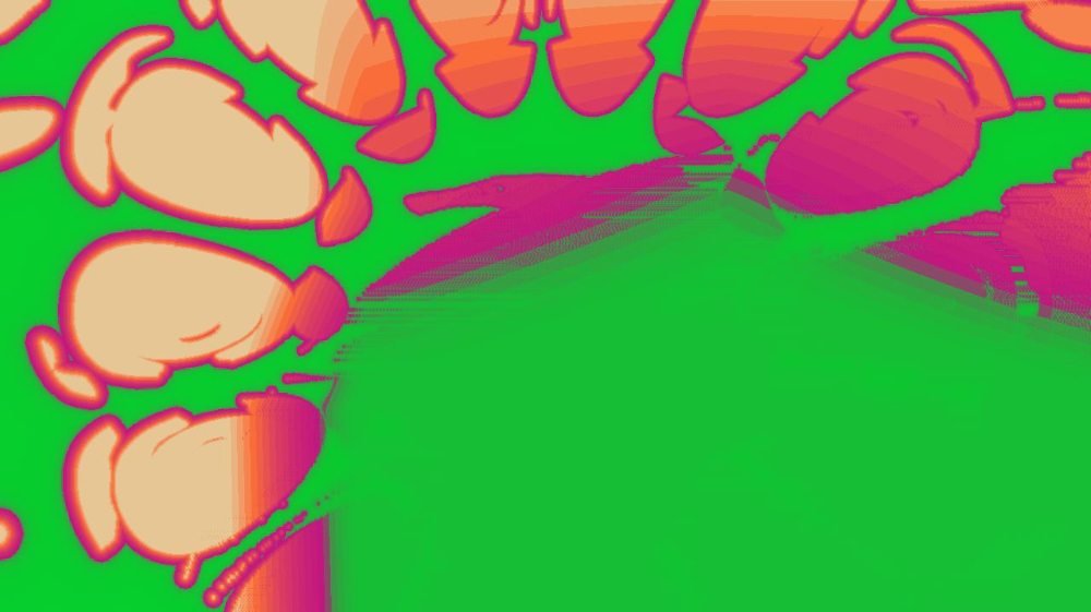 Image 'reflets &mdash; msg &mdash; abstract circular 0 1 2'.