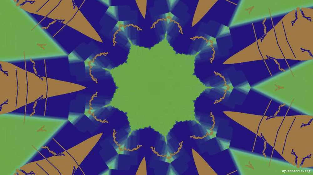 Image 'reflets &mdash; msg &mdash; variations 0 circular 8 3'.