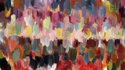 Sixth of 'reflets &mdash; paint synthesiser classic &mdash; 3.0 collection clostro::strokes 4'.