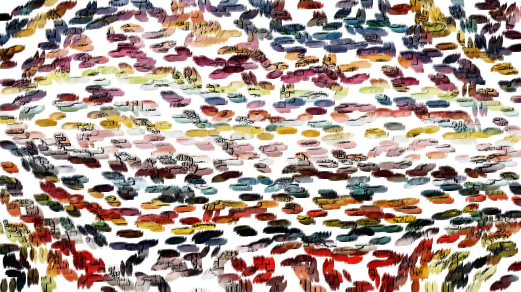 Image 'reflets &mdash; paint synthesiser classic &mdash; 3.0 collection clostro::strokes 5 2'.