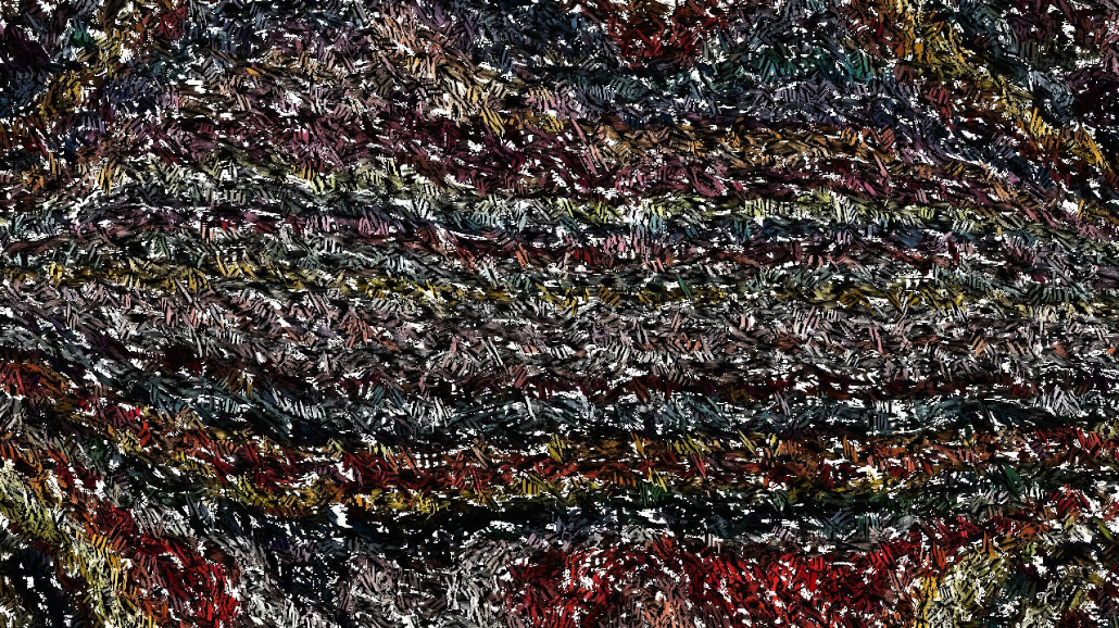 Image 'reflets &mdash; paint synthesiser classic &mdash; 3.0 collection clostro::strokes 6 3'.