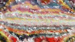 Eighth of 'reflets &mdash; paint synthesiser classic &mdash; 3.0 collection clostro::strokes 8'.