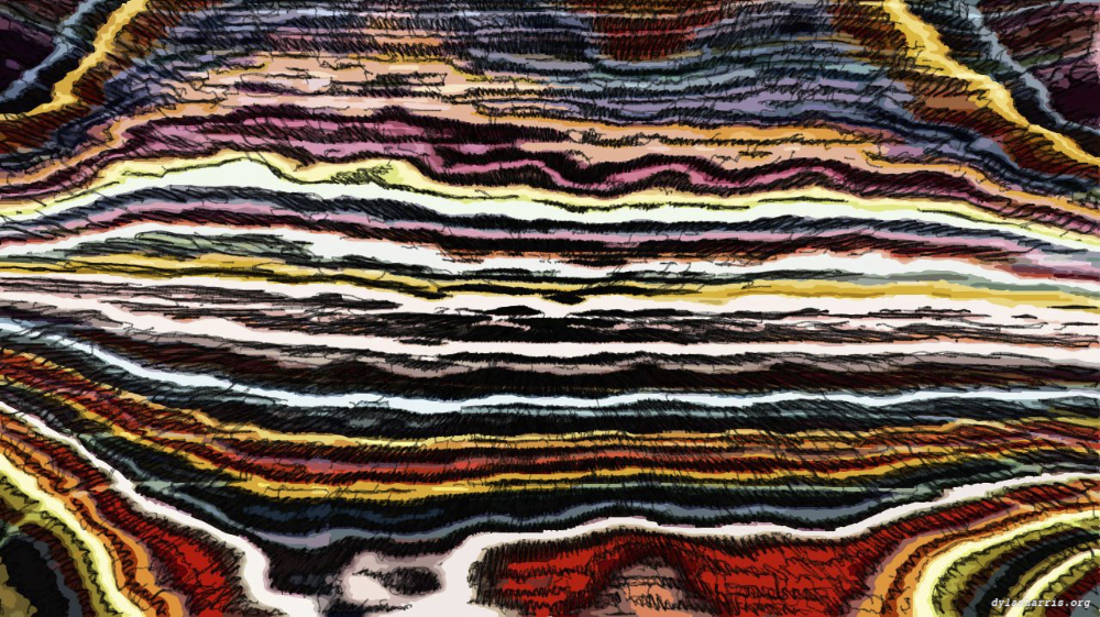 Image 'reflets &mdash; paint action sequence &mdash; cartoon styles 2 2'.