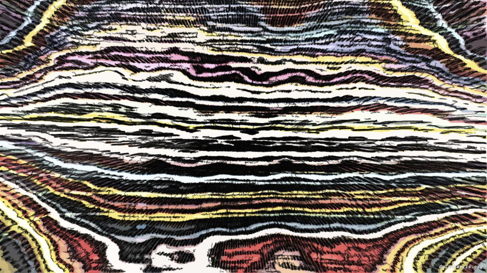 Image 'reflets &mdash; paint action sequence &mdash; cartoon styles 2 3'.