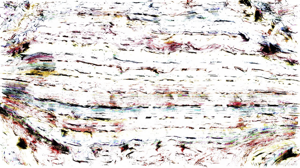 Image 'reflets &mdash; paint action sequence &mdash; colour sketch ideas 6'.