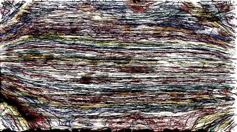 Image 'reflets &mdash; paint action sequence &mdash; colour sketch ideas 2'.