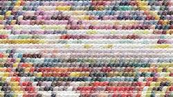 Second of 'reflets &mdash; paint synthesiser classic &mdash; users chuck&rsquo;s tex synth brushes 1'.