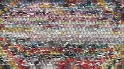 Eighth of 'reflets &mdash; paint synthesiser classic &mdash; users chuck&rsquo;s tex synth brushes 2'.