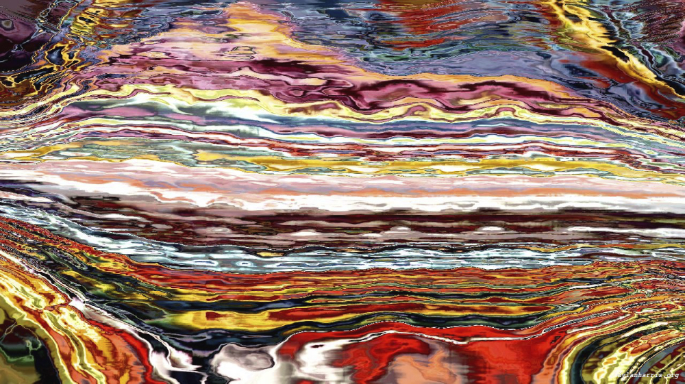 Image 'reflets &mdash; msg &mdash; processing effects 1 displacement 2'.