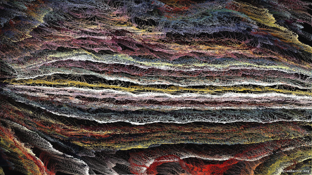 Image 'reflets &mdash; msg &mdash; processing effects 1 displacement 3'.