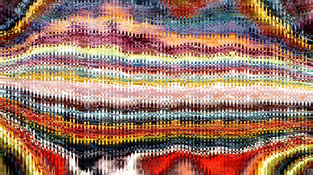 Image 'reflets &mdash; texture synthesiser &mdash; default displacement 1 1'.