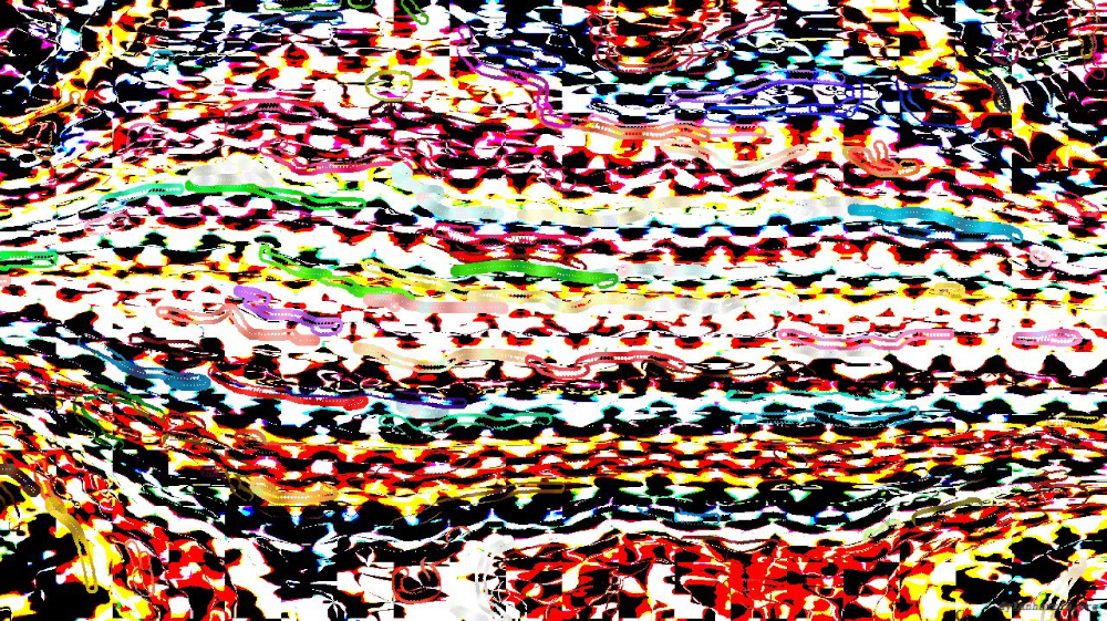 Image 'reflets &mdash; paint action sequence &mdash; distress 1 6'.