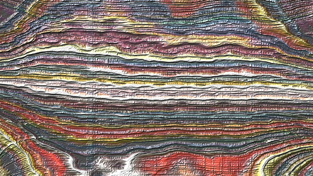 Image 'reflets &mdash; paint action sequence &mdash; directional lighting 1 2'.