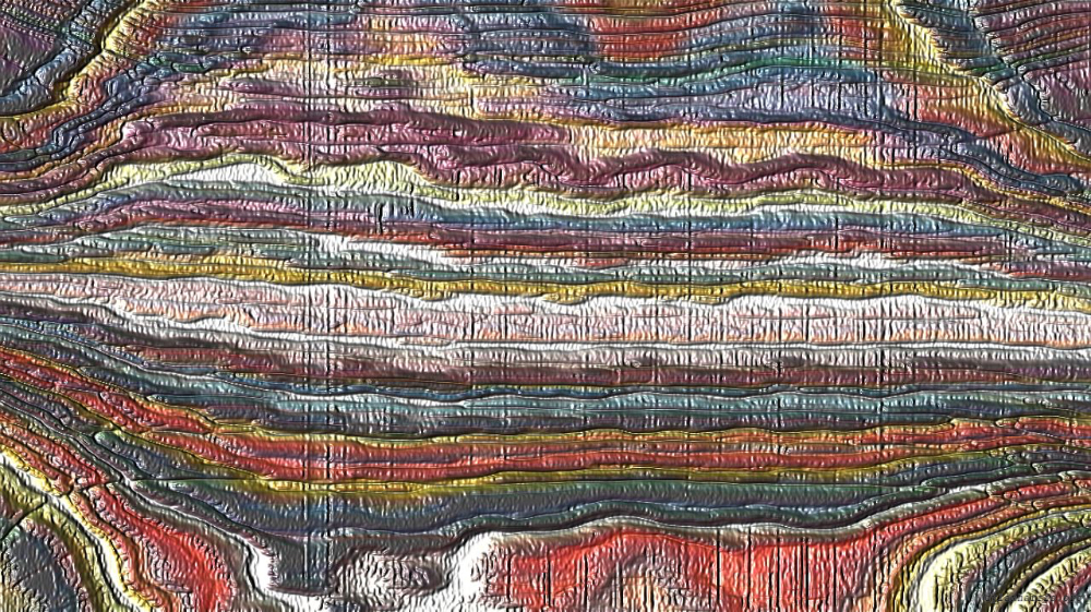 Image 'reflets &mdash; paint action sequence &mdash; directional lighting 1 5'.