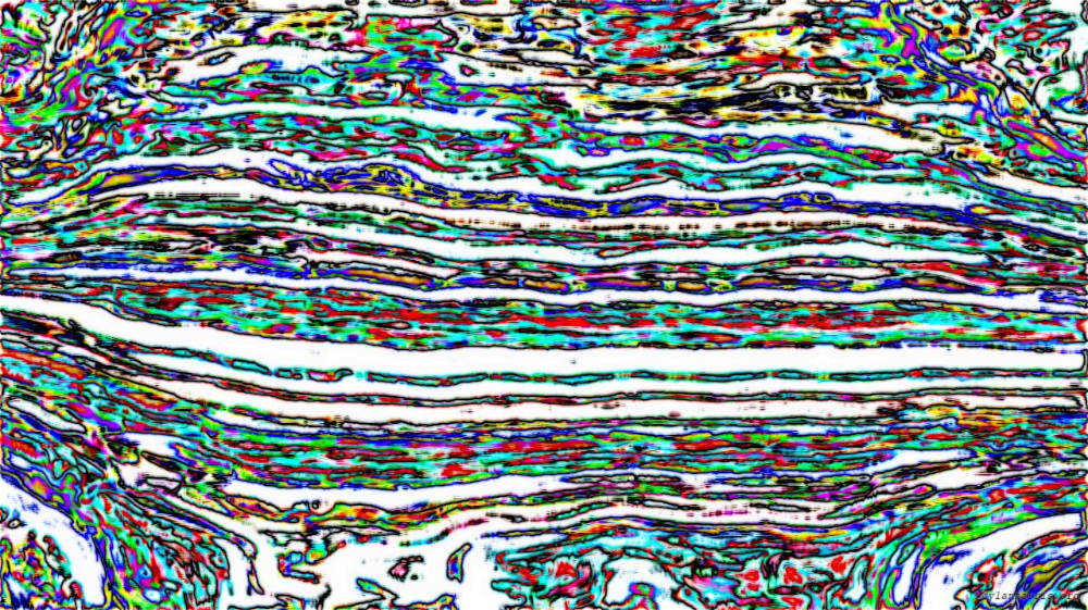 Image 'reflets &mdash; paint action sequence &mdash; dharma pas volume 4 5 7'.