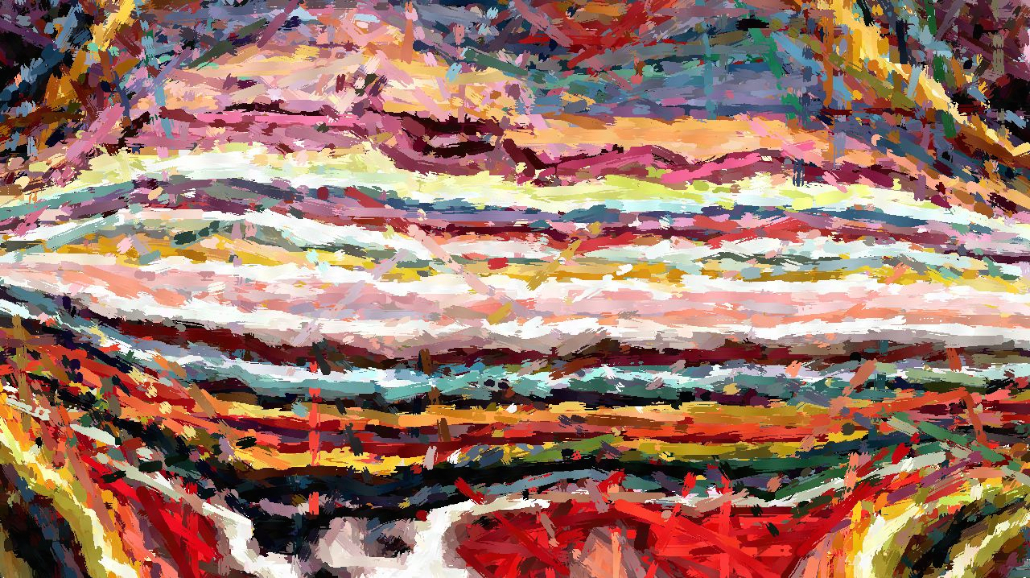 Image 'reflets &mdash; paint synthesiser classic &mdash; default dry styles 7'.