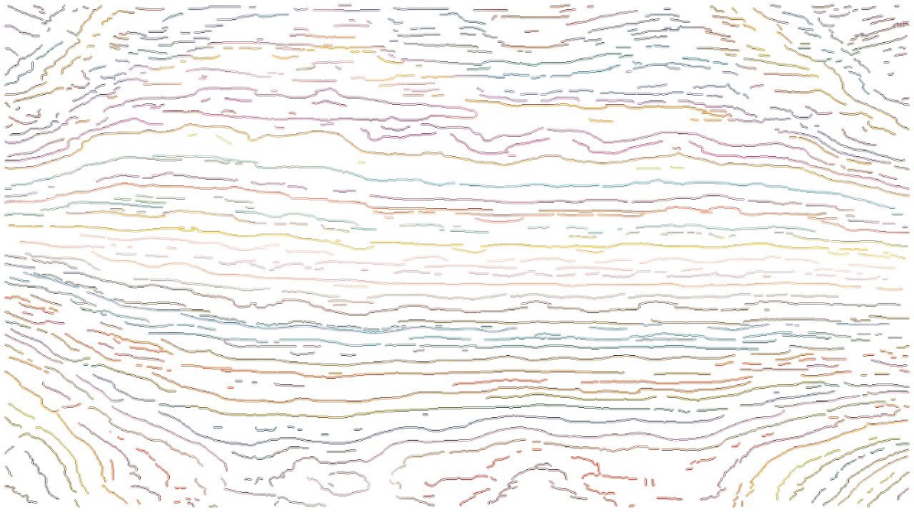 Image 'reflets &mdash; image operation &mdash; default edges 1 6'.