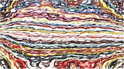 Sixth of 'reflets &mdash; paint synthesiser classic &mdash; 3.0 collection edge effects, sketches 1'.