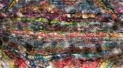 Third of 'reflets &mdash; paint synthesiser classic &mdash; 3.0 collection edge effects, sketches 2'.