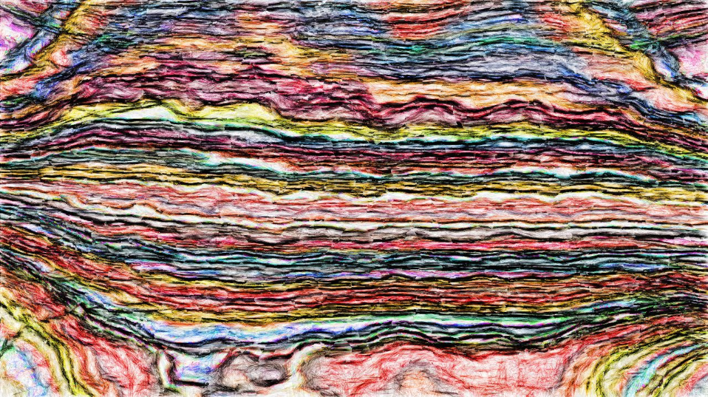 Image 'reflets &mdash; paint synthesiser classic &mdash; 3.0 collection edge effects, sketches 3 3'.