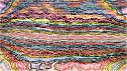 Third of 'reflets &mdash; paint synthesiser classic &mdash; 3.0 collection edge effects, sketches 3'.