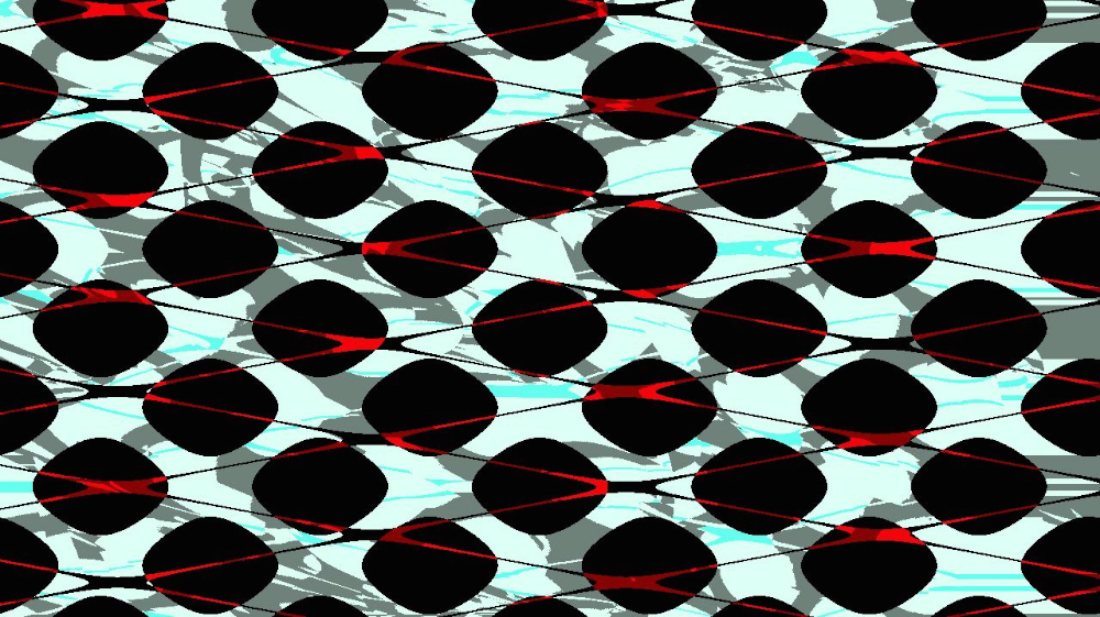 Image 'reflets &mdash; msg &mdash; abstract flat gridlike 1 4'.