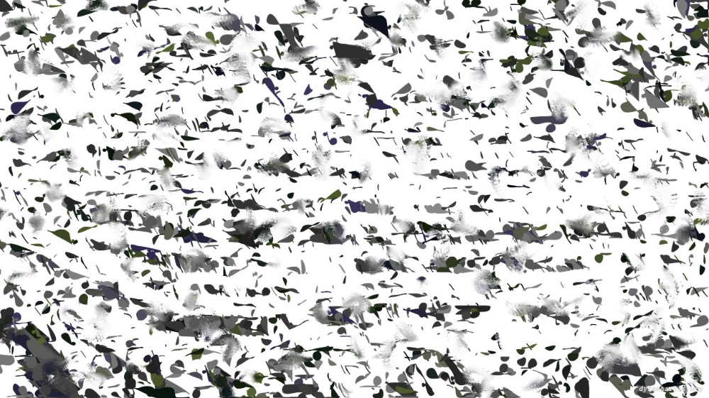 Image 'reflets &mdash; paint action sequence &mdash; generative animate process 3'.