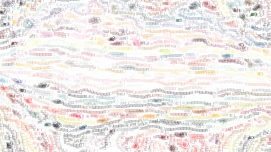 Image 'reflets &mdash; paint synthesiser classic &mdash; 2.0 collection generative brush examples 1 3'.