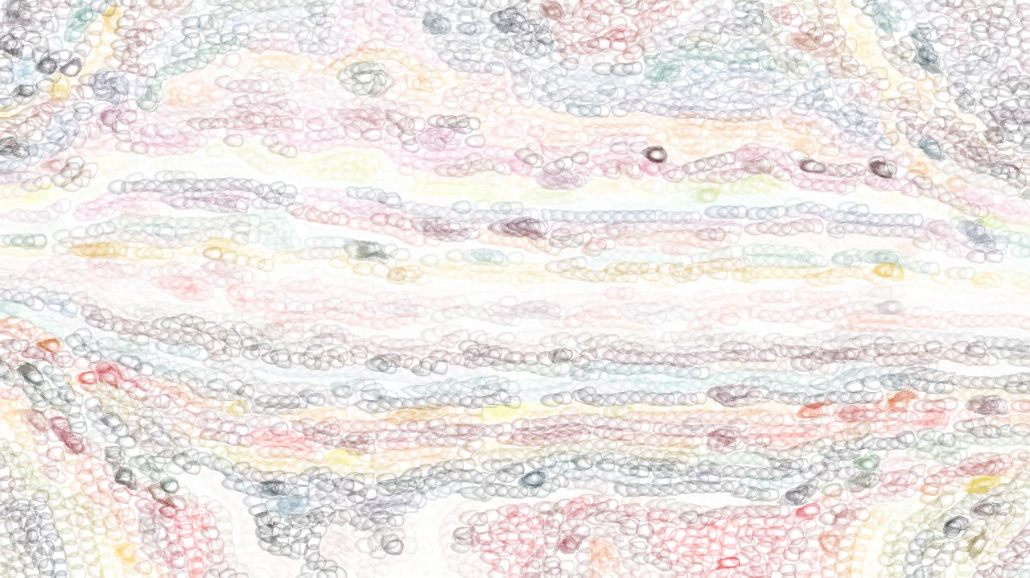 Image 'reflets &mdash; paint synthesiser classic &mdash; 2.0 collection generative brush examples 1 8'.