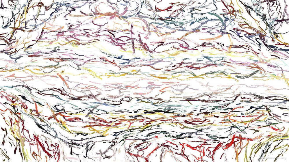 Image 'reflets &mdash; paint action sequence &mdash; general 2 8'.