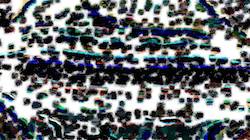 Seventh of 'reflets &mdash; paint synthesiser classic &mdash; 3.0 collection geodesic 1'.