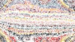 Fourth of 'reflets &mdash; paint synthesiser classic &mdash; 3.0 collection geodesic 2'.