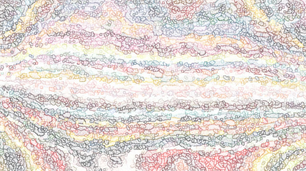 Image 'reflets &mdash; paint synthesiser classic &mdash; default geodesic 1 2'.