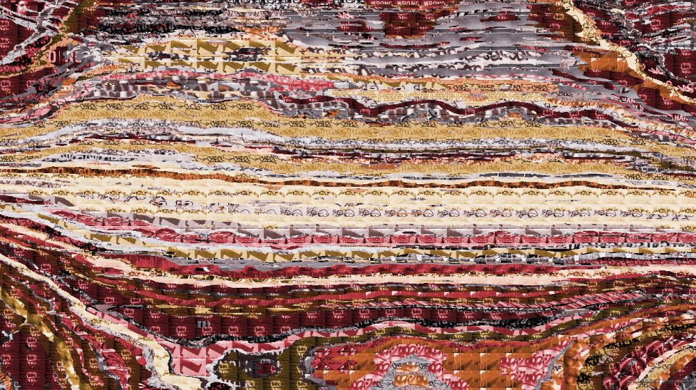 Image 'reflets &mdash; paint action sequence &mdash; graffiti styles 1 2'.