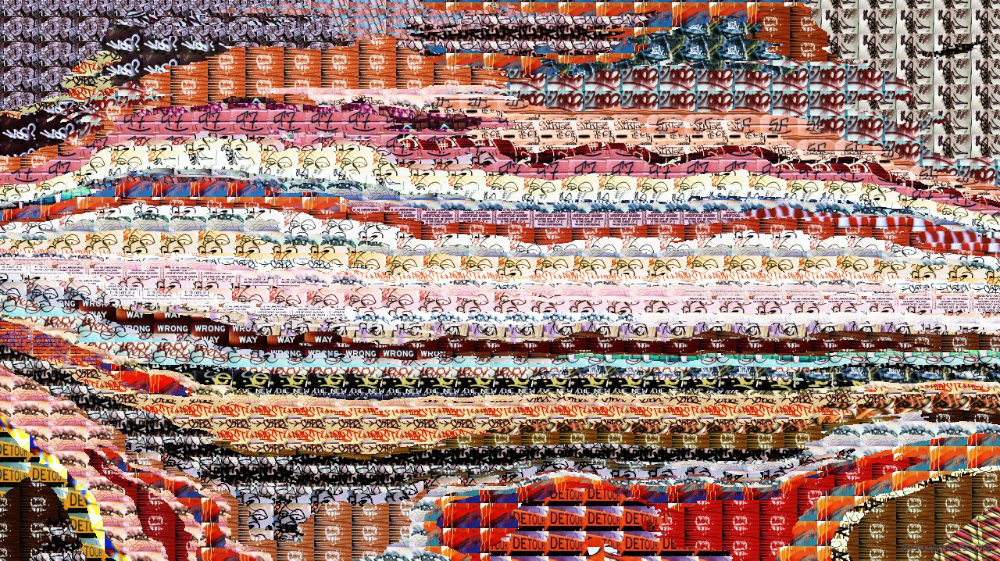 Image 'reflets &mdash; paint action sequence &mdash; graffiti styles 1 4'.