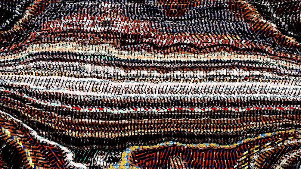 Image 'reflets &mdash; paint action sequence &mdash; graffiti styles 2 3'.