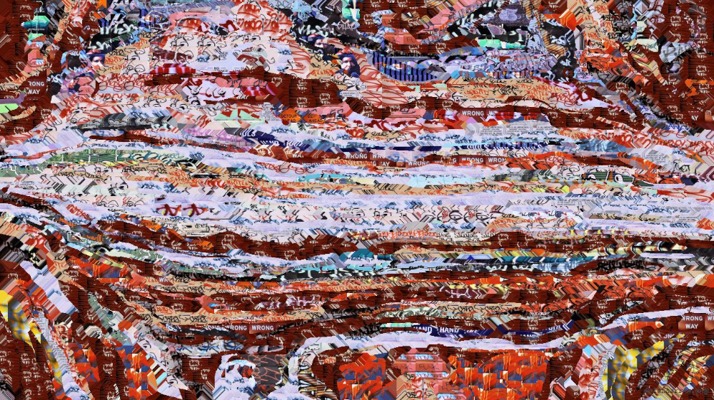 Image 'reflets &mdash; paint action sequence &mdash; graffiti styles 3 2'.