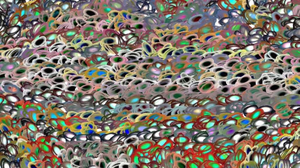 Image 'reflets &mdash; paint synthesiser classic &mdash; 4.0 collection gridscan exps 2 4'.