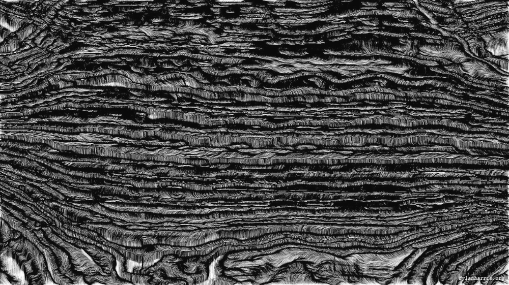 Image 'reflets &mdash; msg &mdash; variations 0 head abstraction 1 5'.