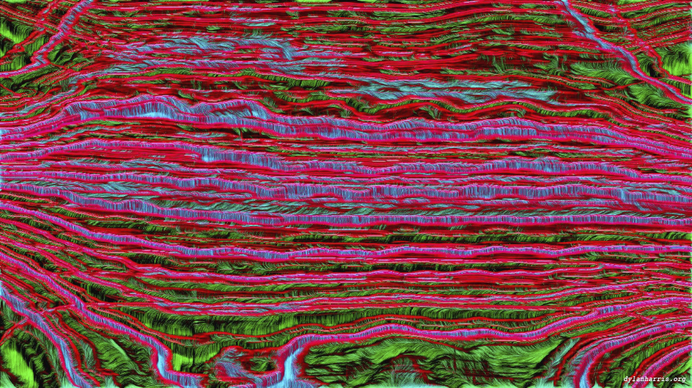 Image 'reflets &mdash; msg &mdash; variations 0 head abstraction 1 6'.