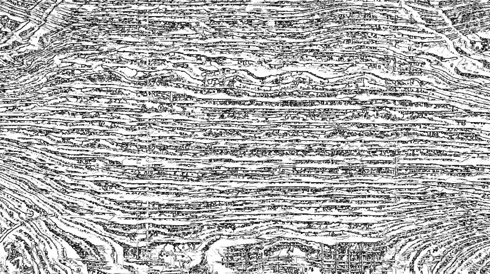 Image 'reflets &mdash; msg &mdash; variations 0 head abstraction 1 8'.