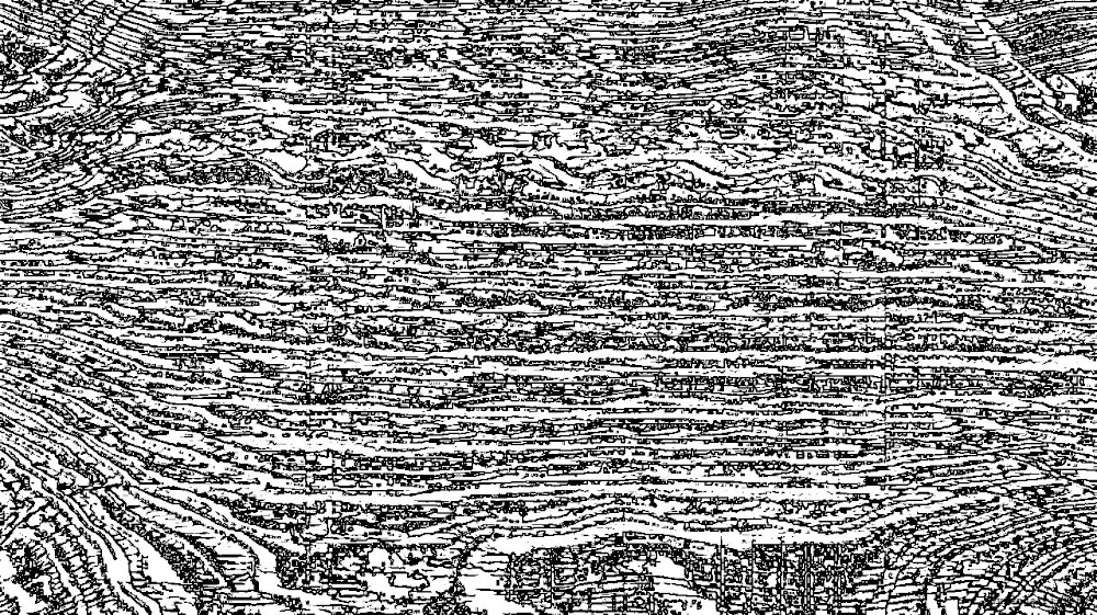 Image 'reflets &mdash; msg &mdash; variations 0 head abstraction 3 3'.