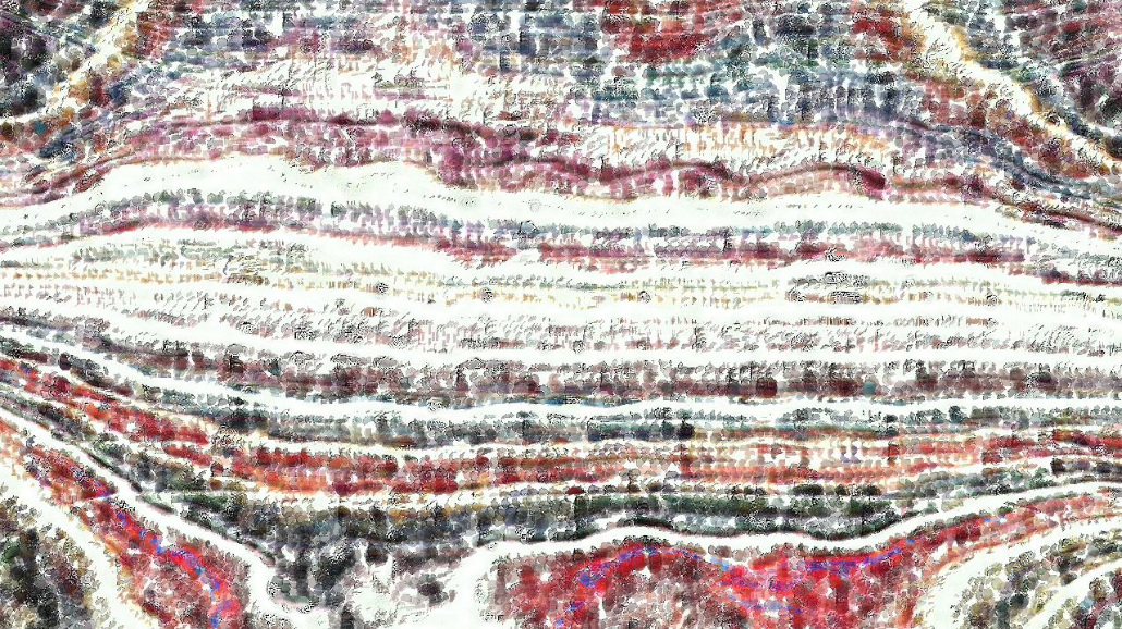 Image 'reflets &mdash; paint synthesiser classic &mdash; 3.0 collection litho 2'.