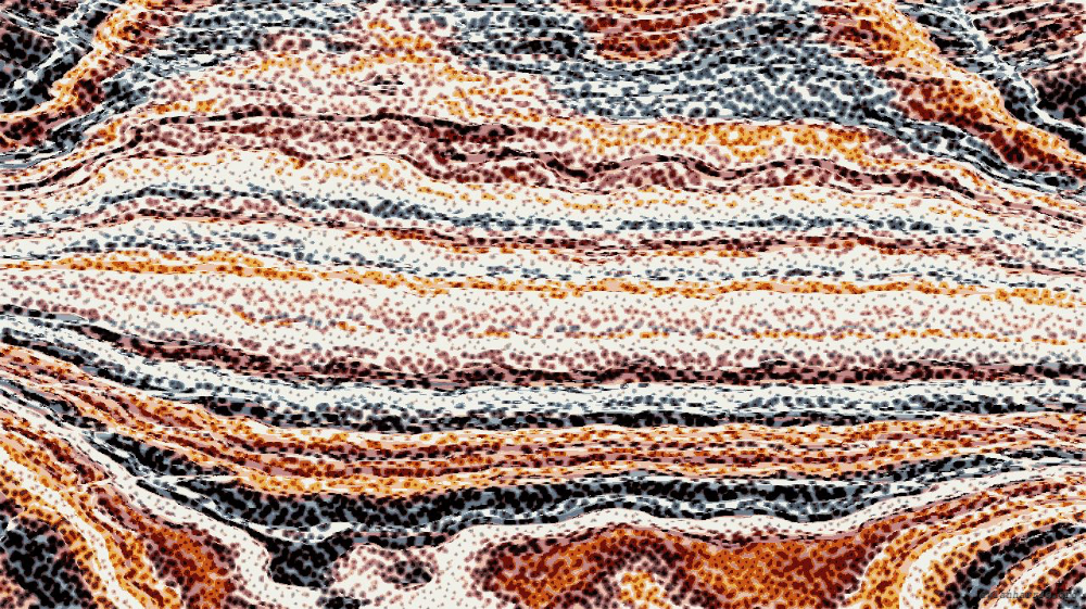 Image 'reflets &mdash; paint action sequence &mdash; litho ideas 2 2'.