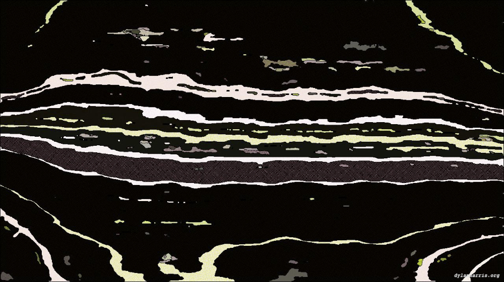 Image 'reflets &mdash; paint action sequence &mdash; litho ideas 4 3'.