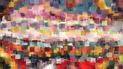 Sixth of 'reflets &mdash; paint synthesiser classic &mdash; 3.5 collection movie brush'.